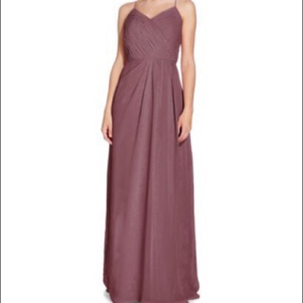 Weddington Way plum bridesmaid dress